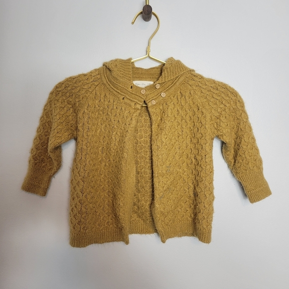 Rylee + Cru Cable Knit Sweater - Natural Speckled